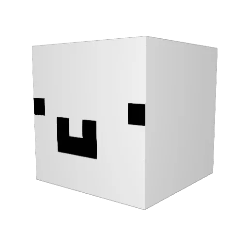 Ash_2319 Minecraft avatar head, 3D render