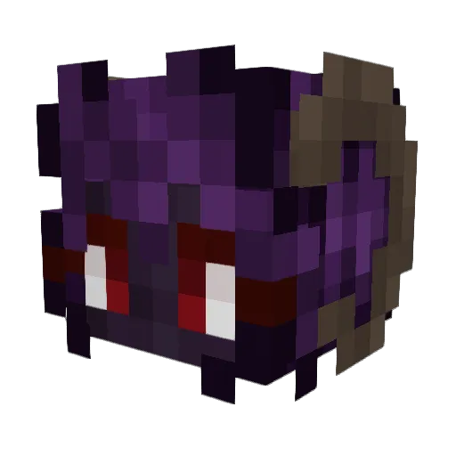 Ash_Yunith Minecraft avatar head, 3D render