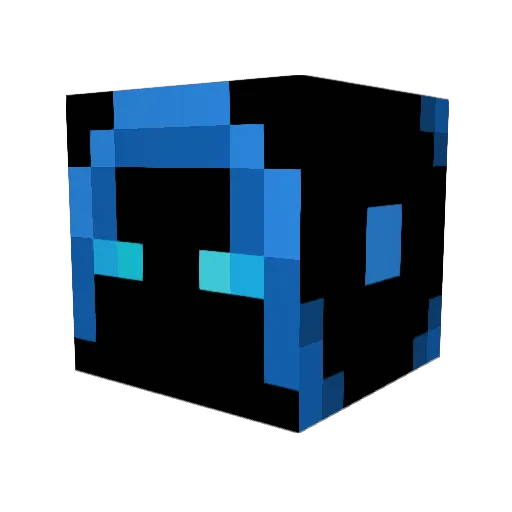 AshattackYT Minecraft avatar head, 3D render
