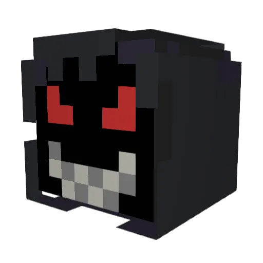 Ashe2Ash Minecraft avatar head, 3D render