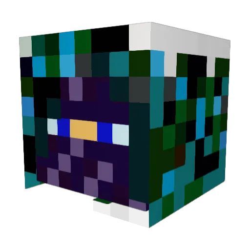 AsheDrag0n Minecraft avatar head, 3D render