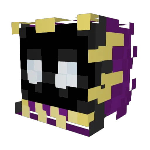 AshenSunsets Minecraft avatar head, 3D render