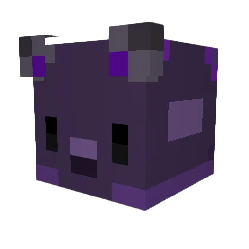 Asher6664 Minecraft avatar head, 3D render