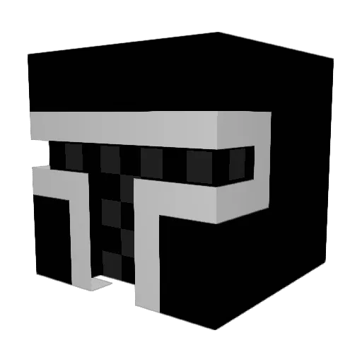 Asherbum94 Minecraft avatar head, 3D render