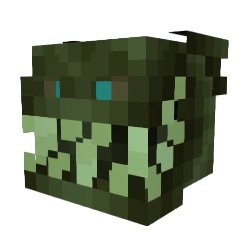 Ashlee8859 Minecraft avatar head, 3D render