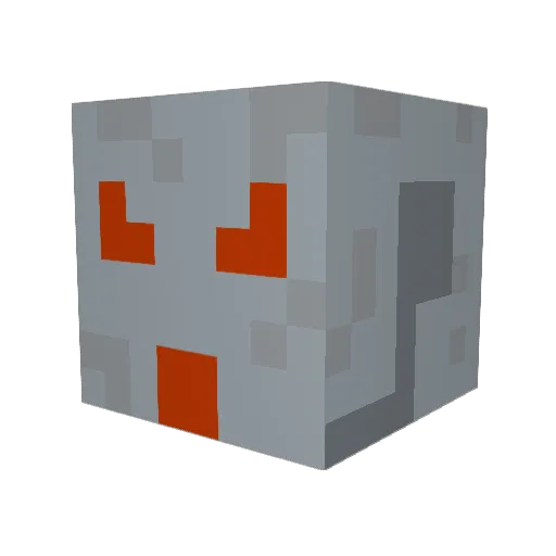Ashley87 Minecraft avatar head, 3D render