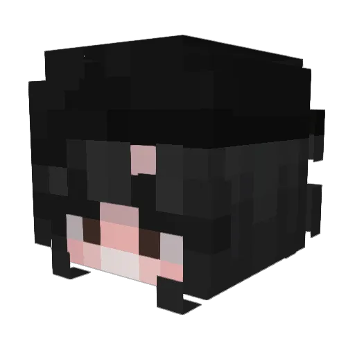 AshleyArtist Minecraft avatar head, 3D render