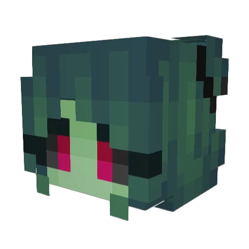 AshleyAutopsyy Minecraft avatar head, 3D render