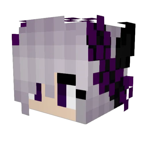 AshleyGriff06 Minecraft avatar head, 3D render