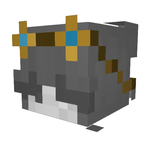 Ashleyiscool1 Minecraft avatar head, 3D render