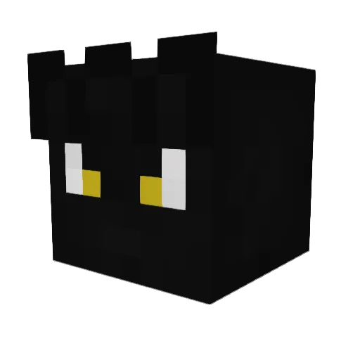 Ashleyx_x Minecraft avatar head, 3D render