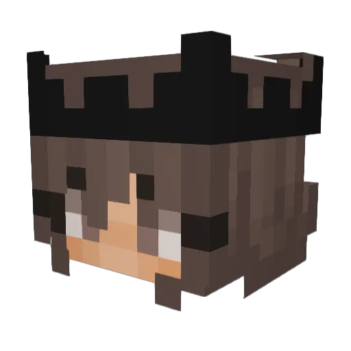 Ashlyn_Spencer Minecraft avatar head, 3D render