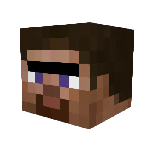 Ashot36715 Minecraft avatar head, 3D render