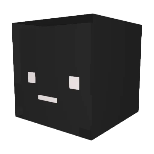 Ashrn Minecraft avatar head, 3D render
