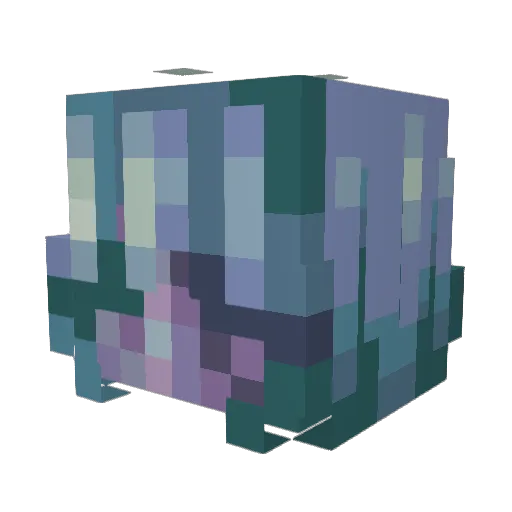 Ashtreee Minecraft avatar head, 3D render