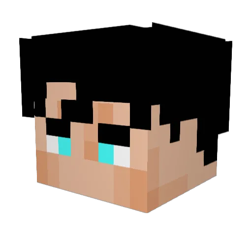AsiagoCheddar Minecraft avatar head, 3D render