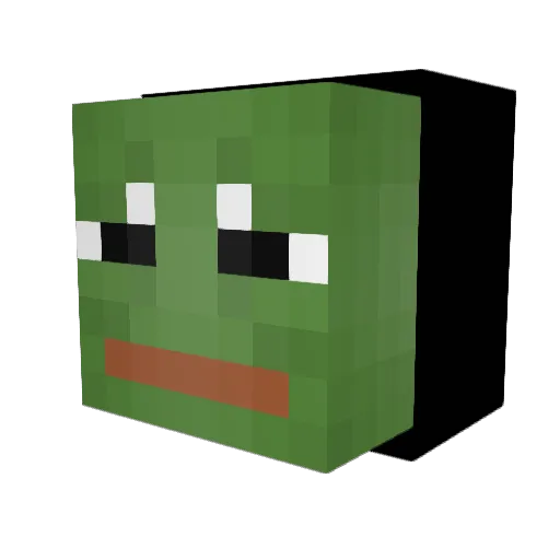 AsianAssassin00 Minecraft avatar head, 3D render