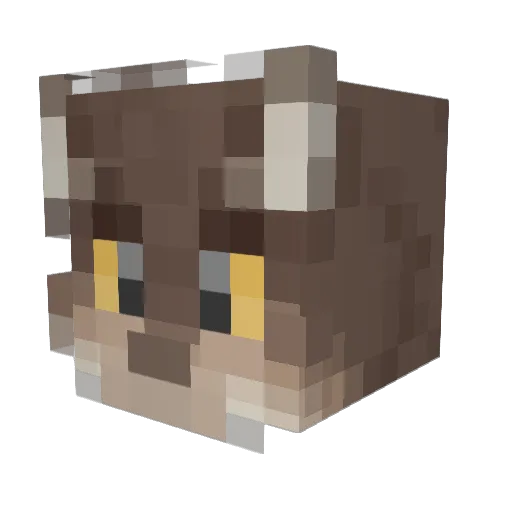 AsianJBlazian Minecraft avatar head, 3D render