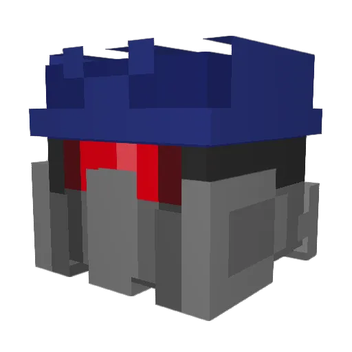 AsianShorty918 Minecraft avatar head, 3D render