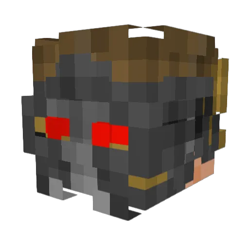 AsianTaxEvasion Minecraft avatar head, 3D render