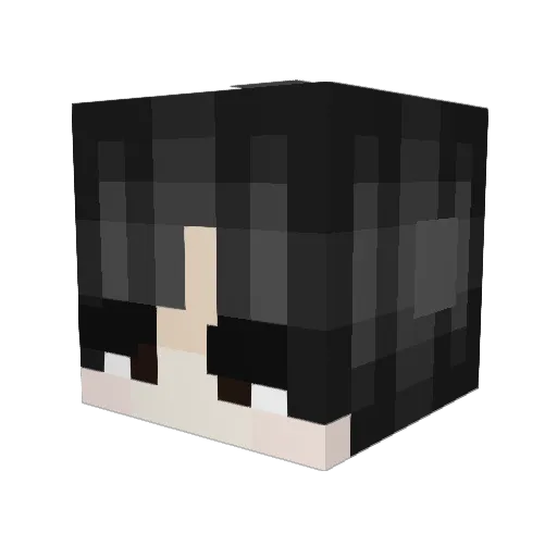 Asian_Buddie Minecraft avatar head, 3D render
