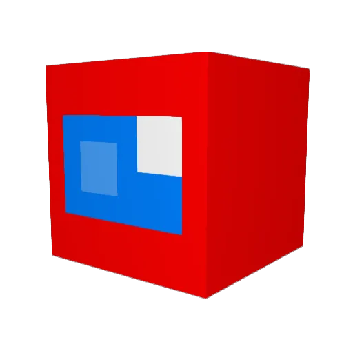 AsideOfHam Minecraft avatar head, 3D render