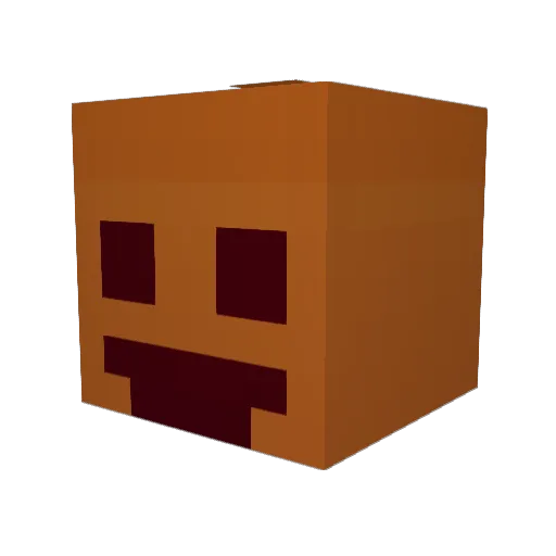 AsierLagunaSanz Minecraft avatar head, 3D render