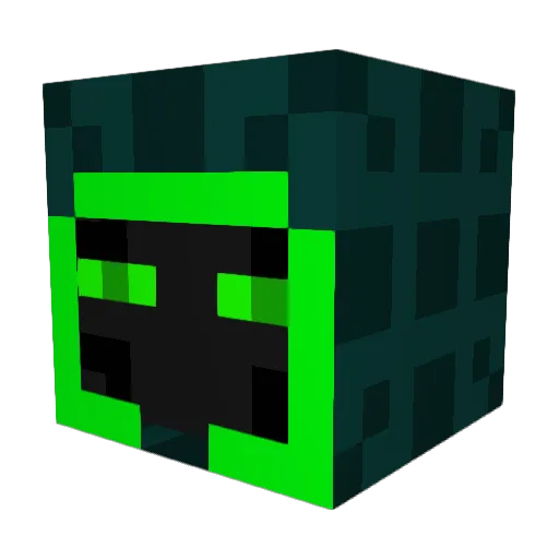 Asier_13 Minecraft avatar head, 3D render