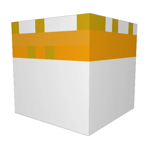 AsimenSD Minecraft avatar head, 3D render