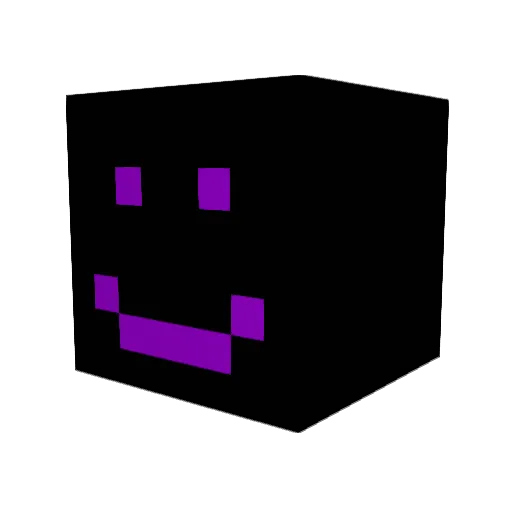 Asimisinnit Minecraft avatar head, 3D render