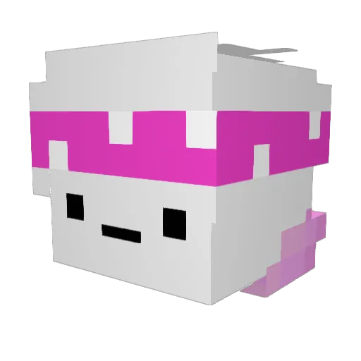 Ask_YTkOr_05_06 Minecraft avatar head, 3D render
