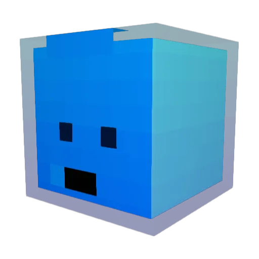Askar_2016 Minecraft avatar head, 3D render