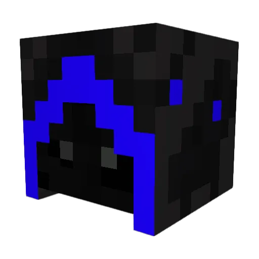 AskingRouge Minecraft avatar head, 3D render