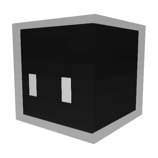 Aslevjal Minecraft avatar head, 3D render