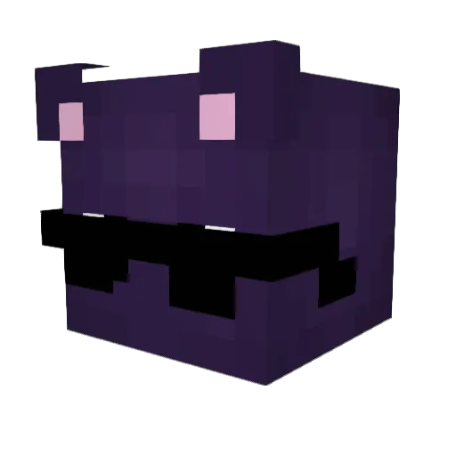 Asling4252 Minecraft avatar head, 3D render