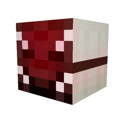 Asmortiers Minecraft avatar head, 3D render