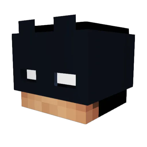 Asom42 Minecraft avatar head, 3D render