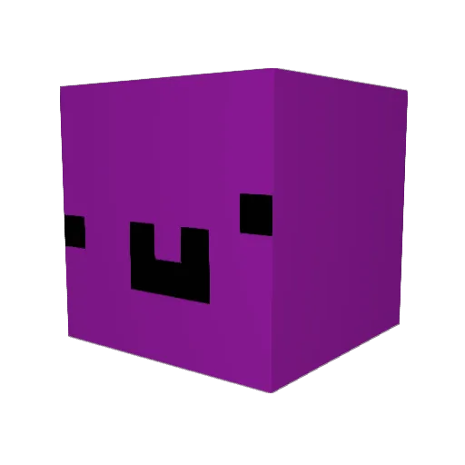 Aspar28 Minecraft avatar head, 3D render