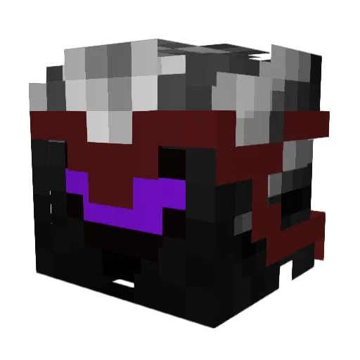 Aspect000_ Minecraft avatar head, 3D render