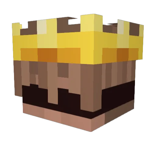 AspectDraws Minecraft avatar head, 3D render