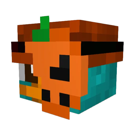 Aspect_W Minecraft avatar head, 3D render