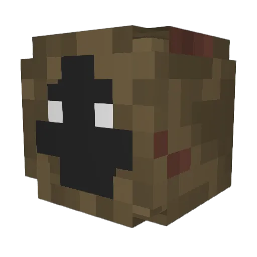 Aspen_Asp Minecraft avatar head, 3D render