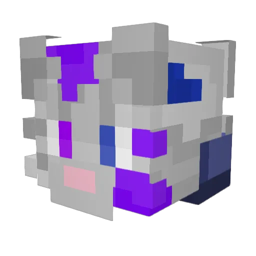AsrielDreemurrMC Minecraft avatar head, 3D render