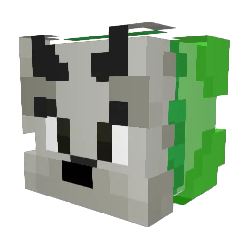 AsrielTheWagon Minecraft avatar head, 3D render