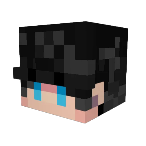 Asriel_Cypher Minecraft avatar head, 3D render