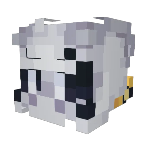 Asriel_Nooi3_XD Minecraft avatar head, 3D render