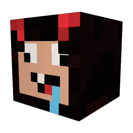Assasin_Aldi Minecraft avatar head, 3D render