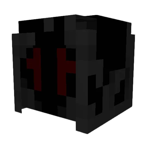 Assasinn57 Minecraft avatar head, 3D render