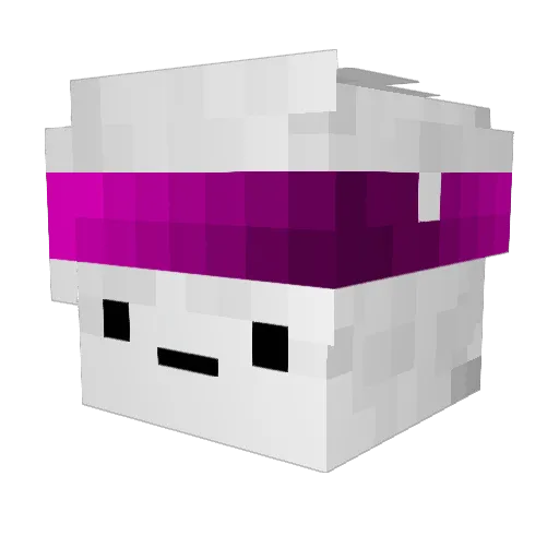 Assassi457 Minecraft avatar head, 3D render