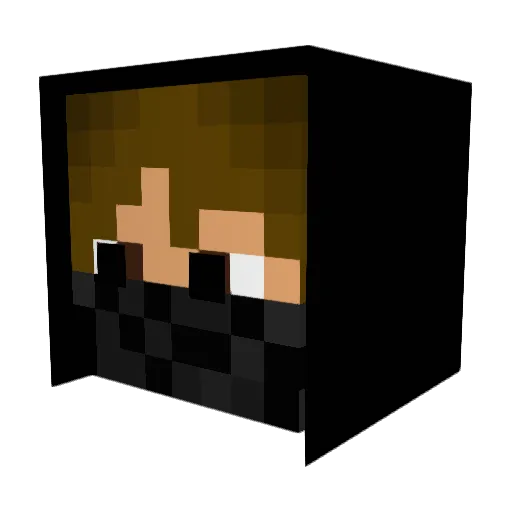 Assassin0408 Minecraft avatar head, 3D render